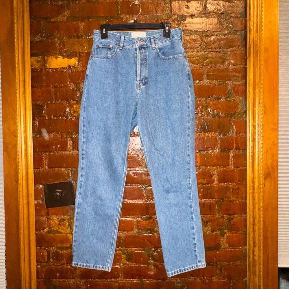 Everlane Light Wash Straight Leg Jeans